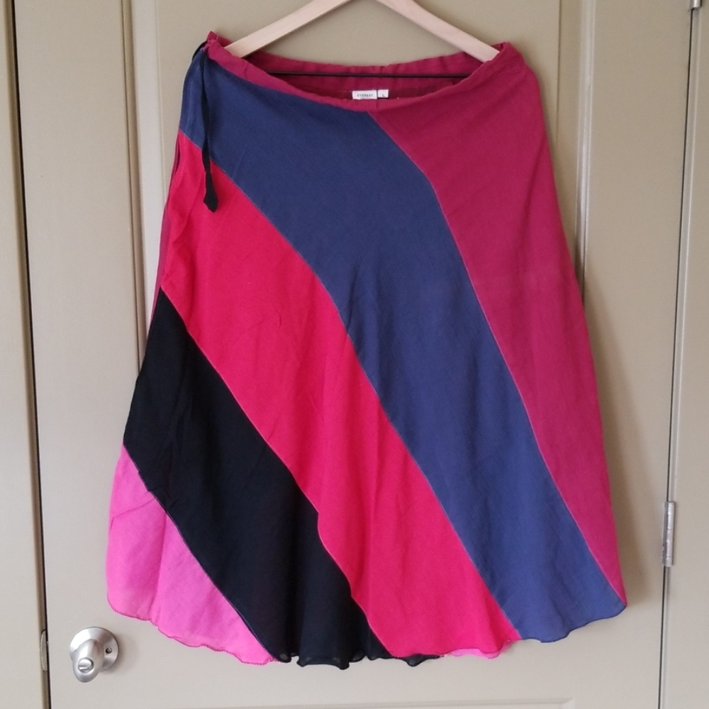 Everest Handicrafts Womens Sz L Boho Skirt